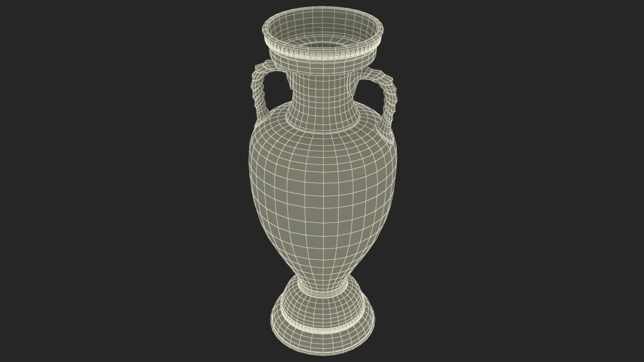 3D Soccer Championship Cup model