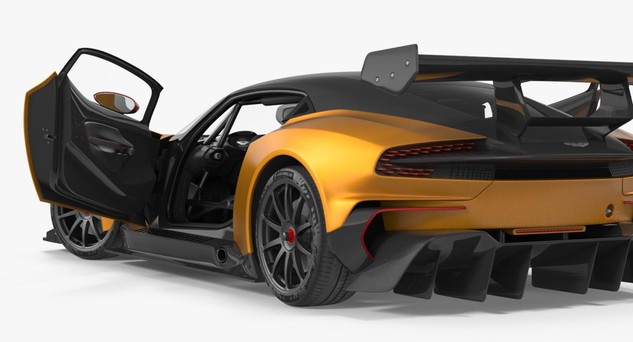 3D Aston Martin Vulcan 2016 Rigged