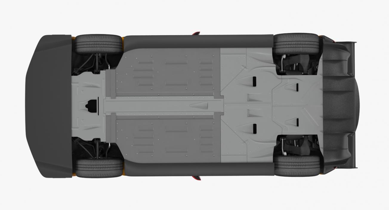 3D Aston Martin Vulcan 2016 Rigged