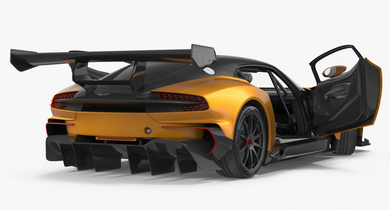 3D Aston Martin Vulcan 2016 Rigged