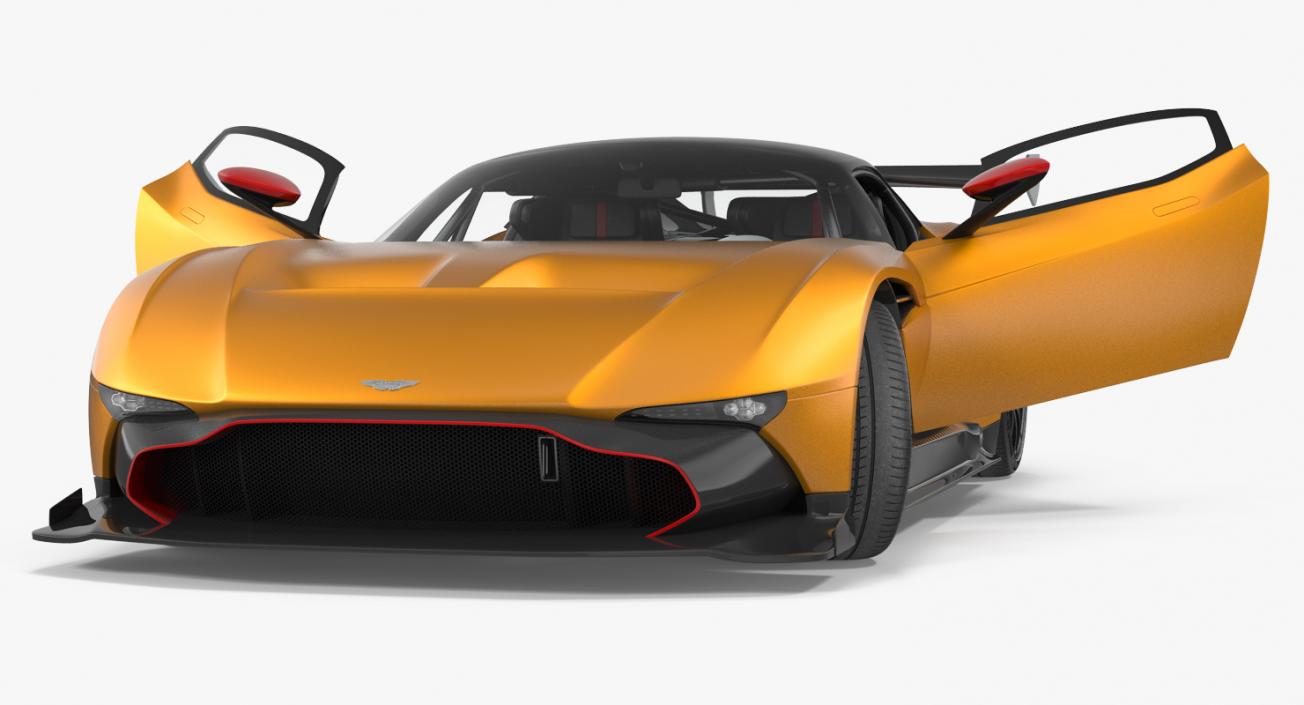 3D Aston Martin Vulcan 2016 Rigged