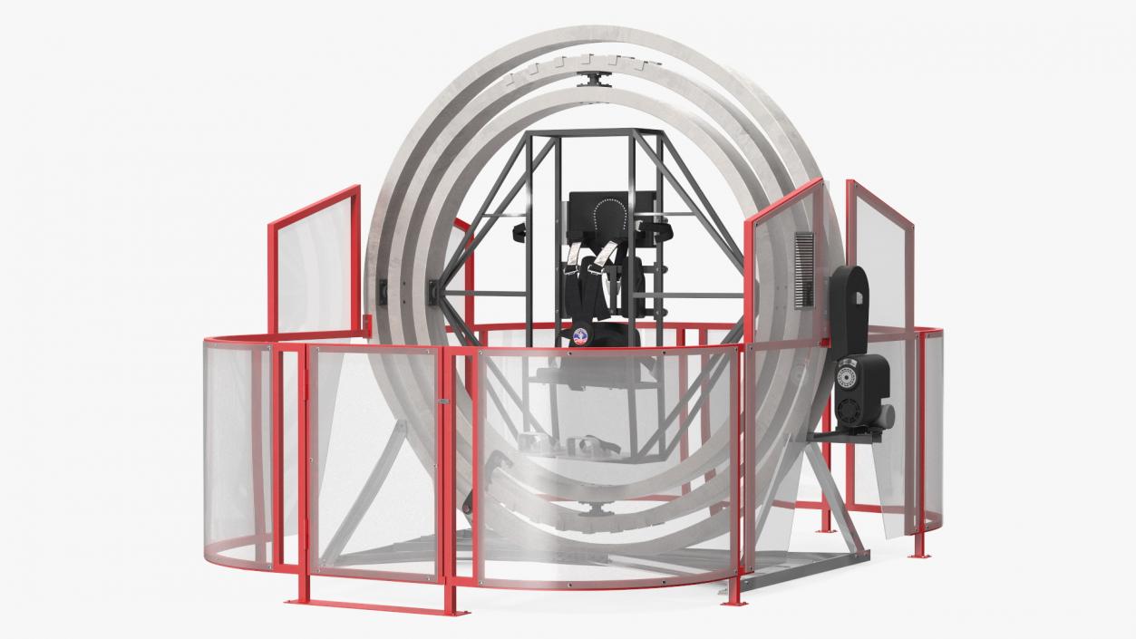 3D Astronaut Multi Axis Trainer model