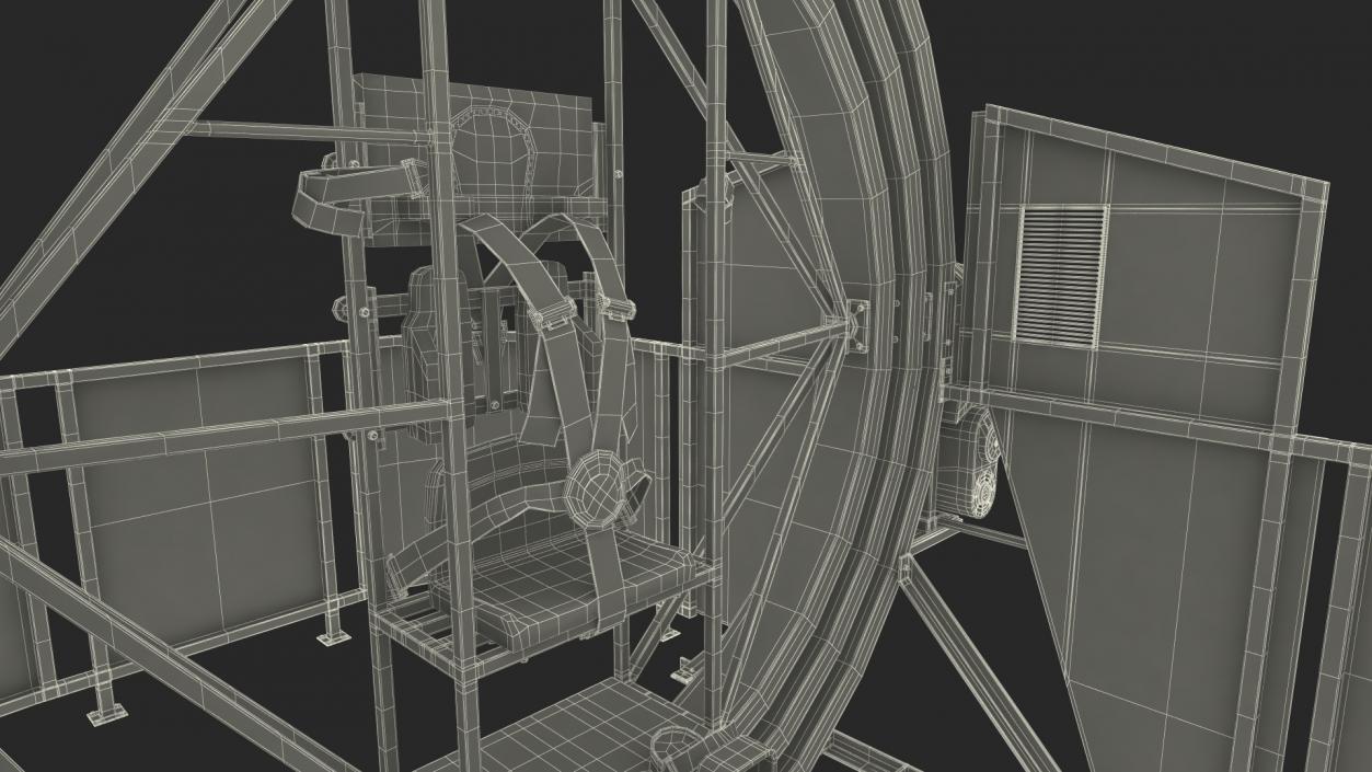 3D Astronaut Multi Axis Trainer model