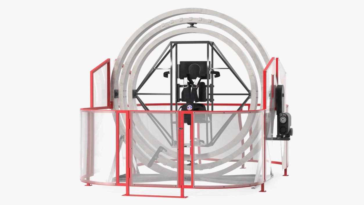 3D Astronaut Multi Axis Trainer model