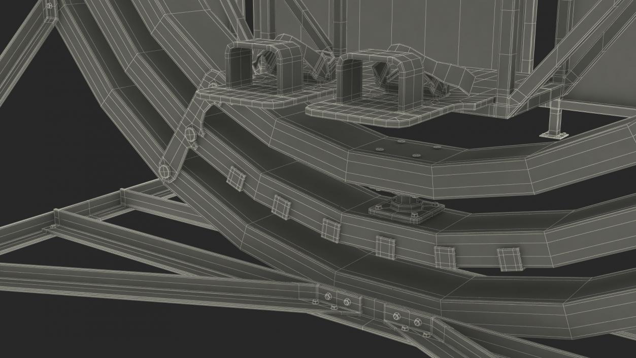 3D Astronaut Multi Axis Trainer model