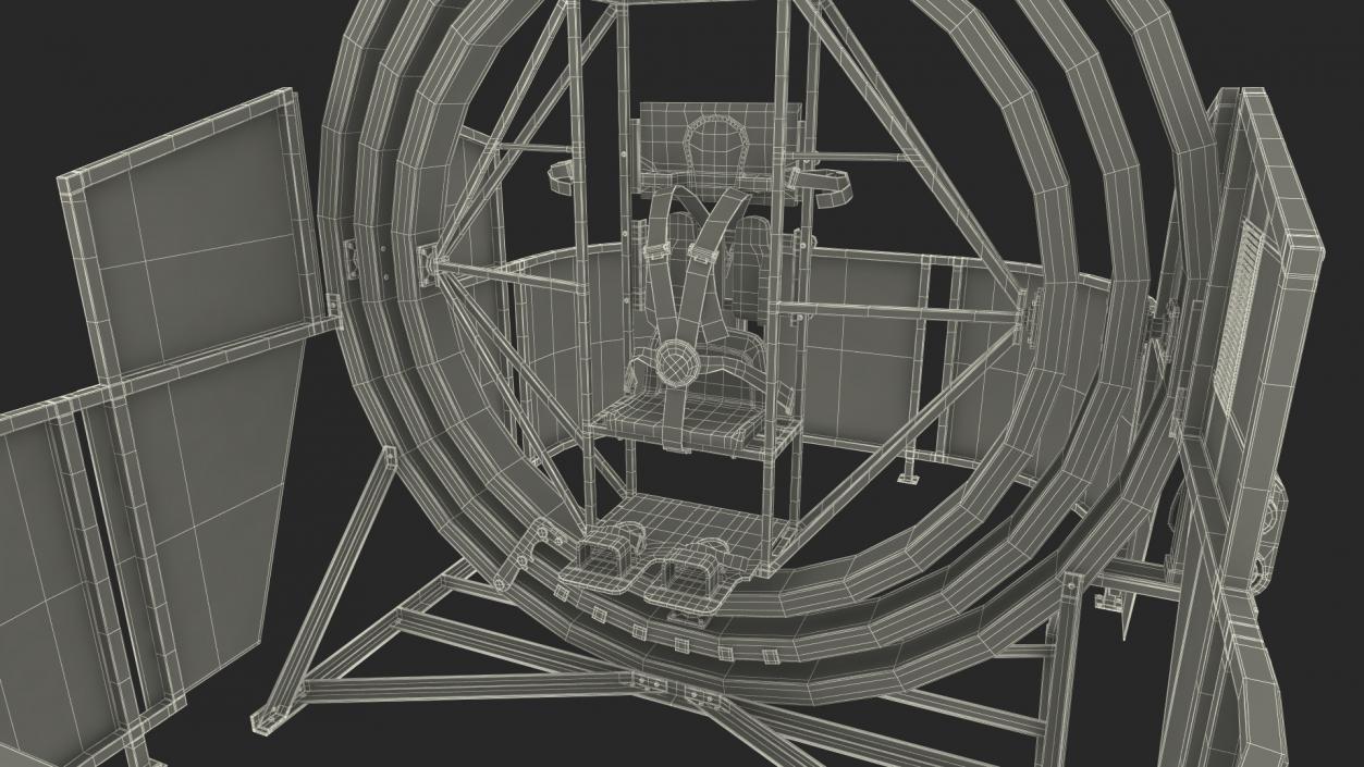 3D Astronaut Multi Axis Trainer model