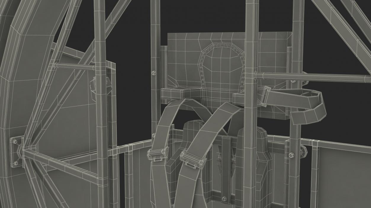 3D Astronaut Multi Axis Trainer model