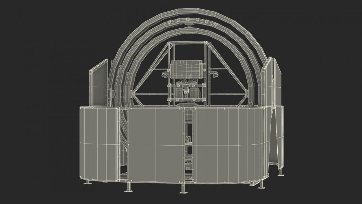 3D Astronaut Multi Axis Trainer model