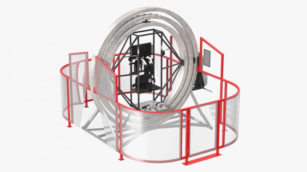 3D Astronaut Multi Axis Trainer model