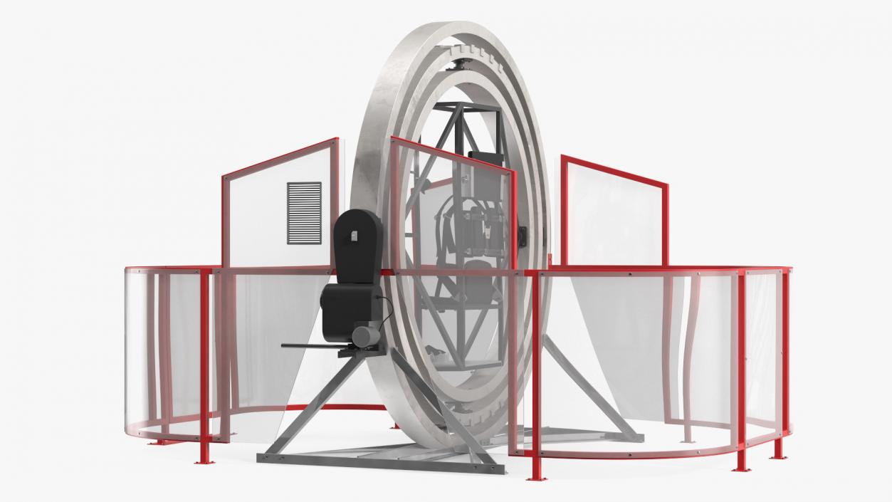 3D Astronaut Multi Axis Trainer model