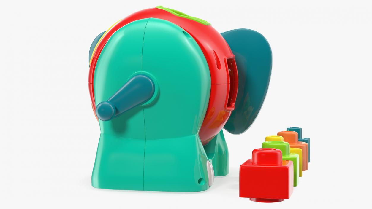 3D model Elephant Shape Sorter Toy