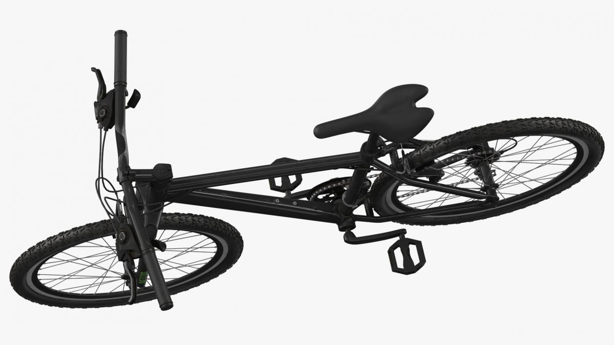 Audi E-tron with Thule EasyFold XT2 Mountain Bike 3D model