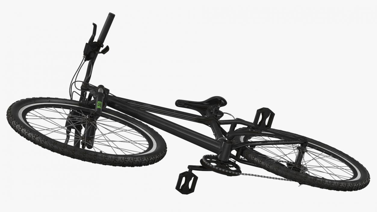 Audi E-tron with Thule EasyFold XT2 Mountain Bike 3D model