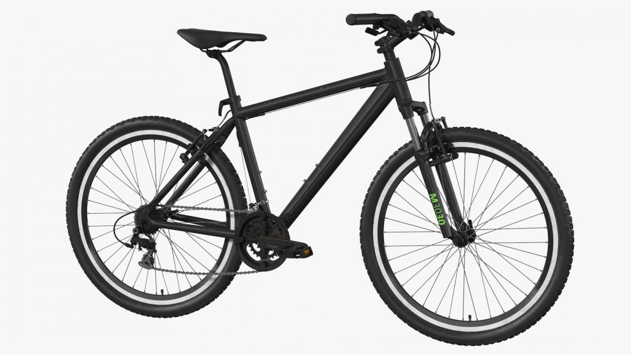 Audi E-tron with Thule EasyFold XT2 Mountain Bike 3D model