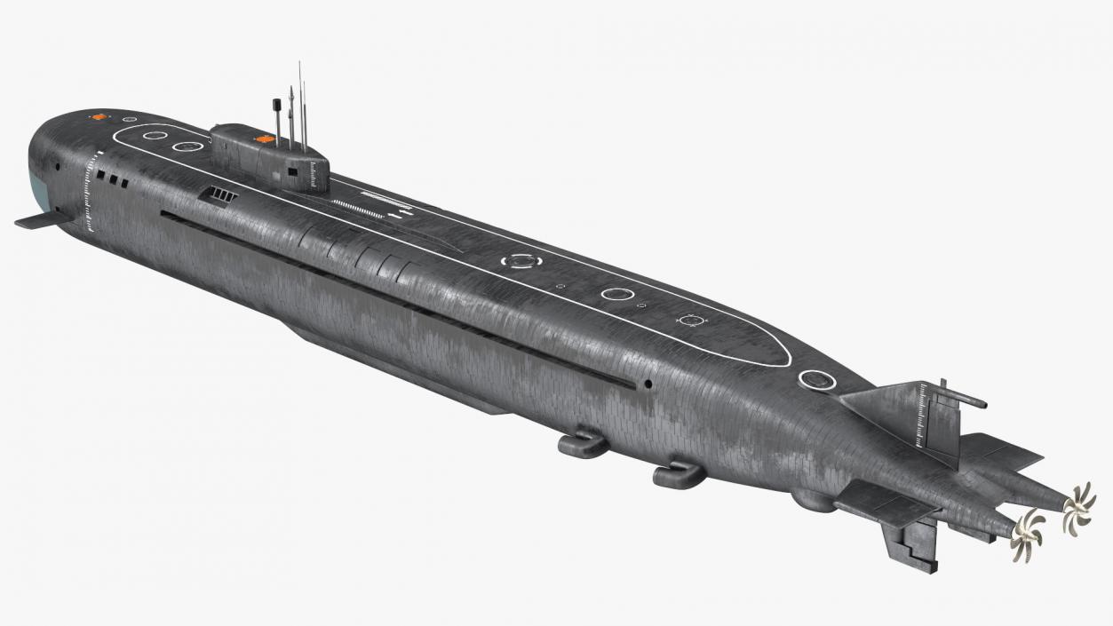 3D Russian Submarine Belgorod K-329 OSCAR II