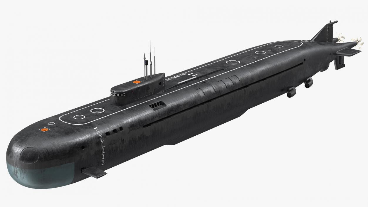 3D Russian Submarine Belgorod K-329 OSCAR II