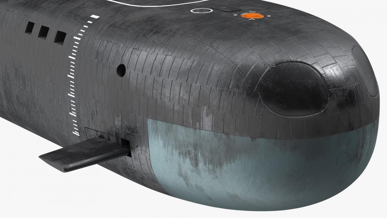 3D Russian Submarine Belgorod K-329 OSCAR II