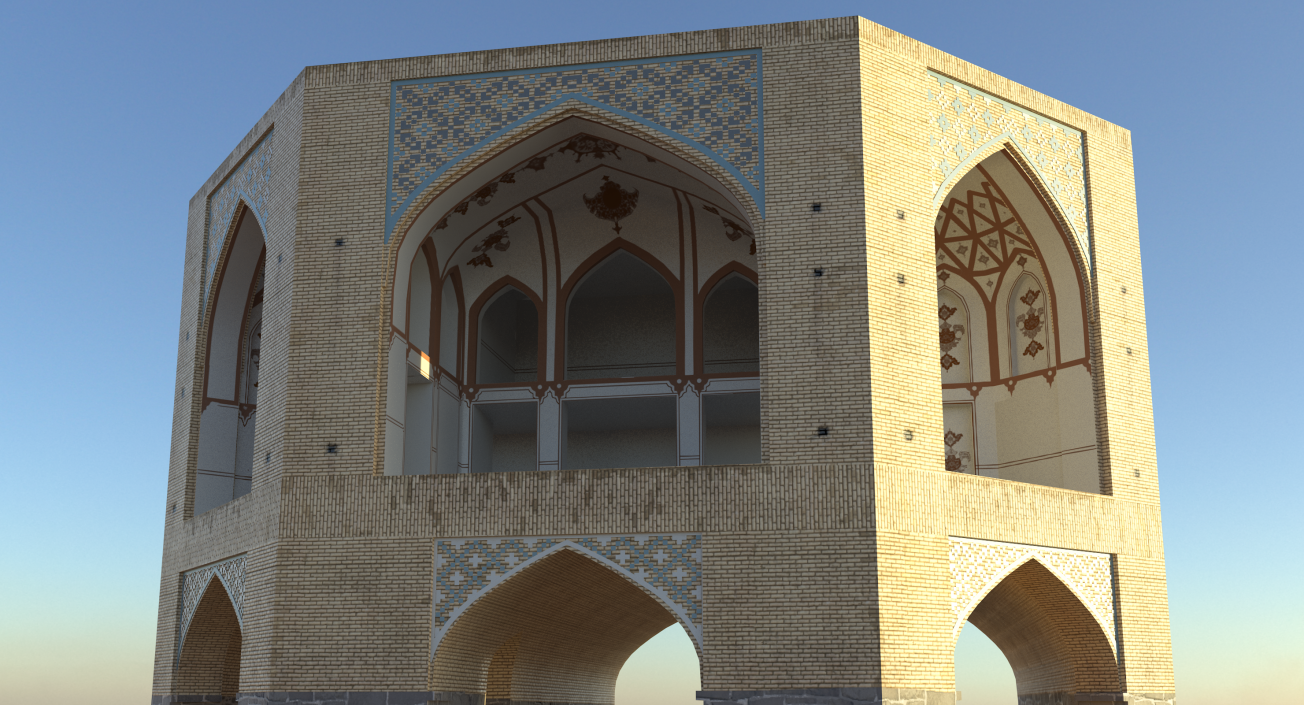 3D Persian Building