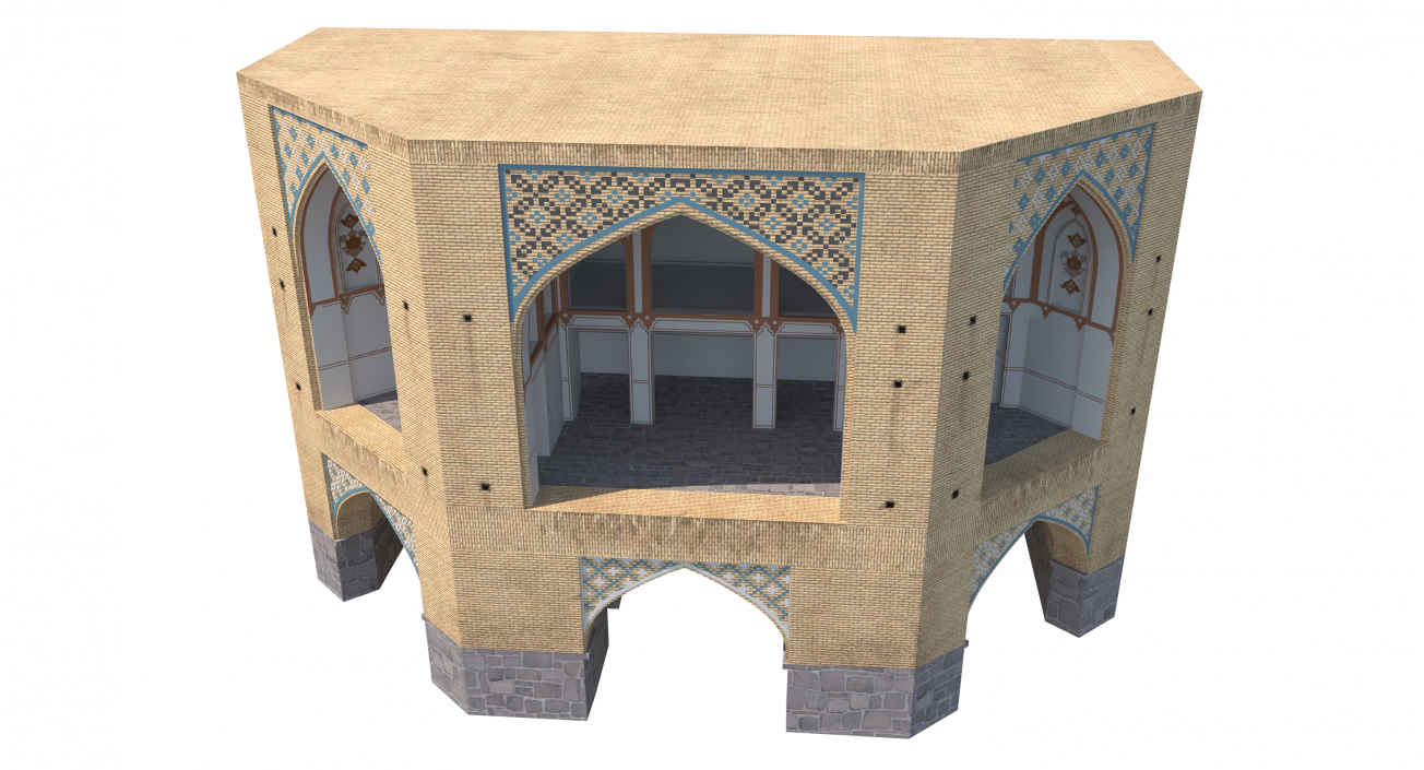 3D Persian Building