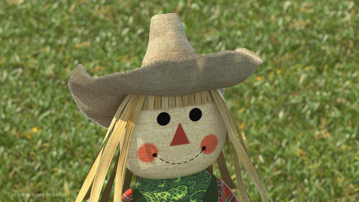 Scarecrow Head 3D model