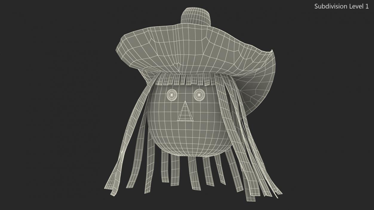 Scarecrow Head 3D model