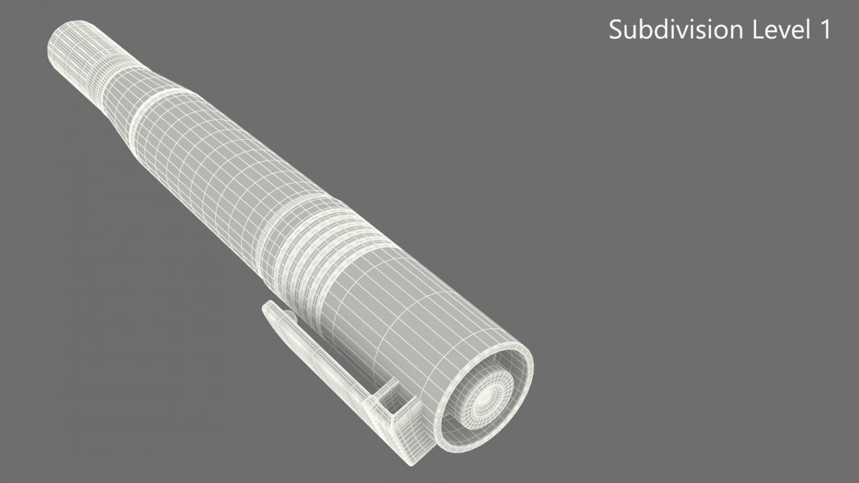 Double-Ended Marker 3D model