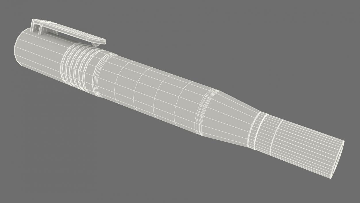 Double-Ended Marker 3D model