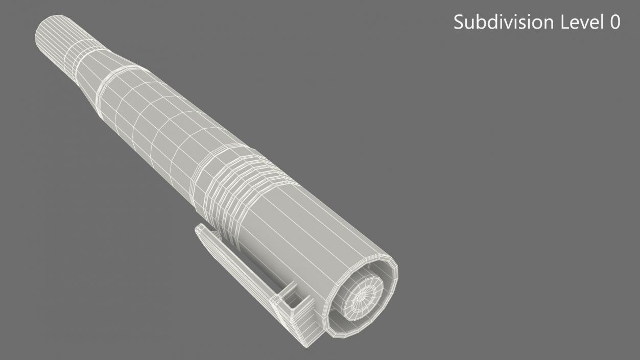 Double-Ended Marker 3D model