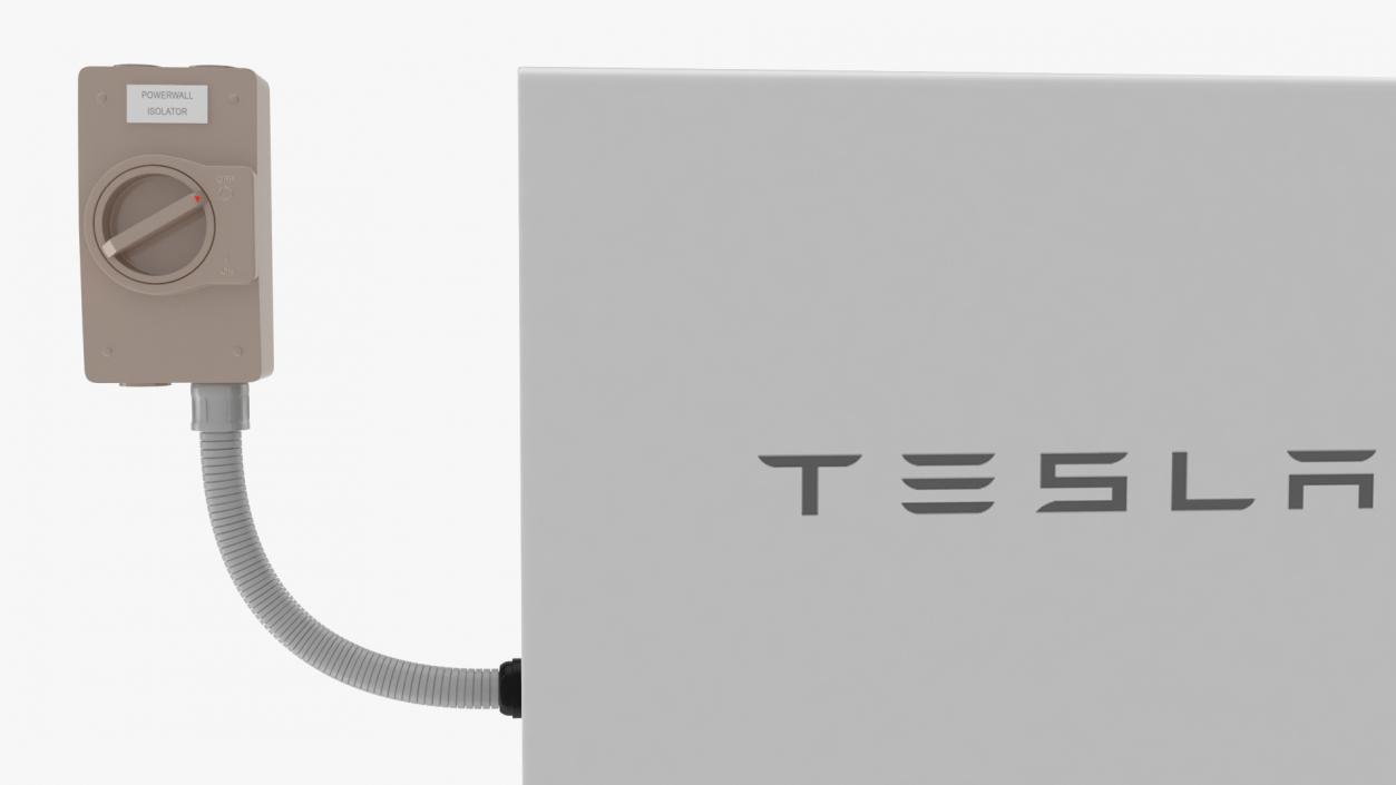 TESLA Powerwall 2 3D