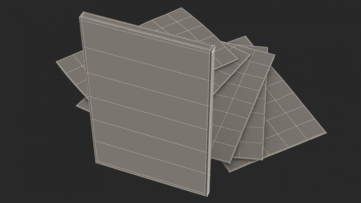 Sandpaper Pack Dura Gold 3D model