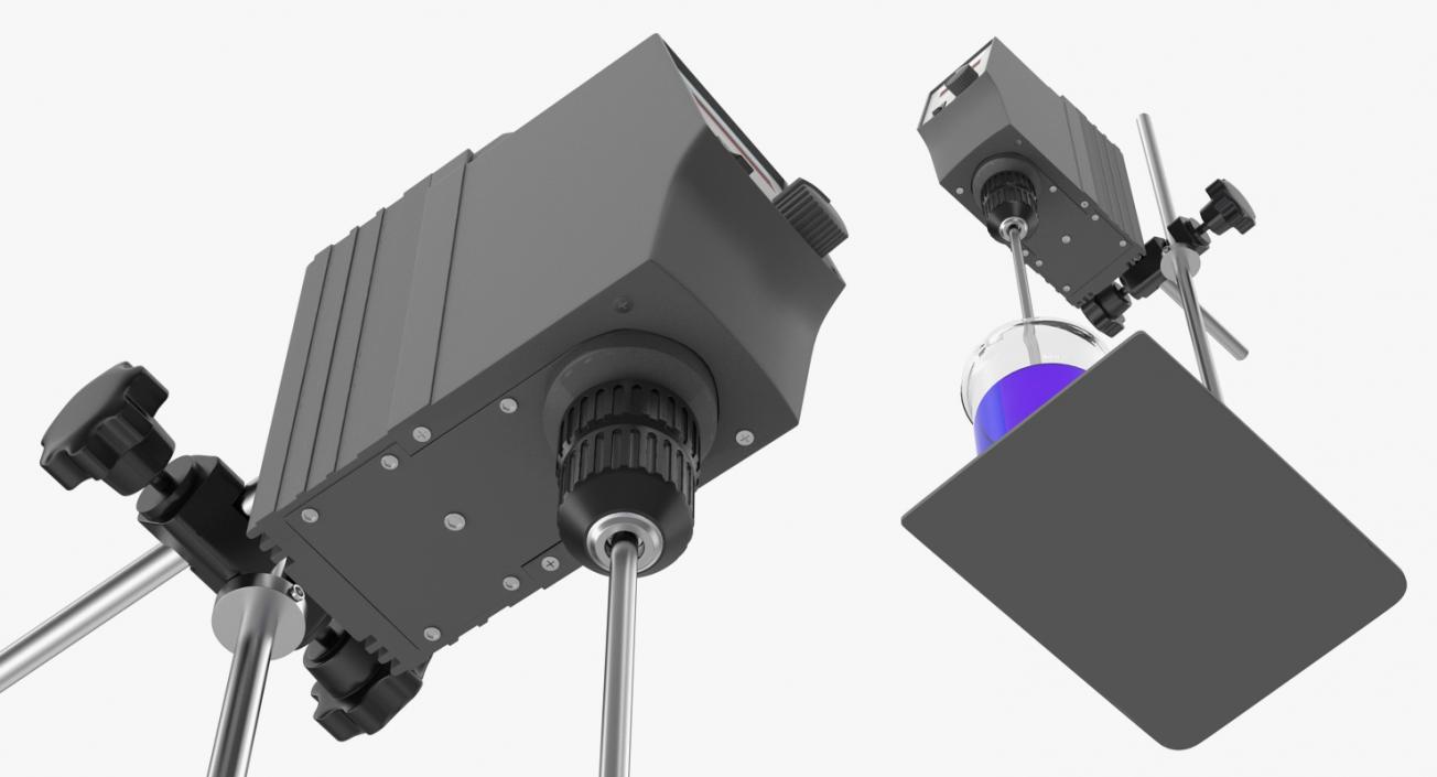 3D Laboratory Stirrer model