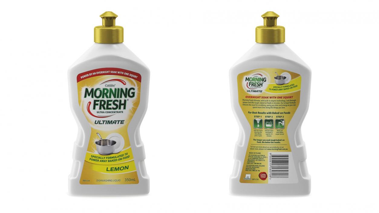 Dishwashing Liquid Morning Fresh 3D