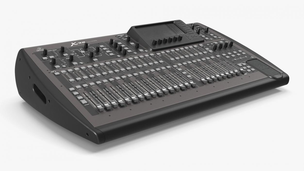 3D Behringer x32 Digital Mixing Console