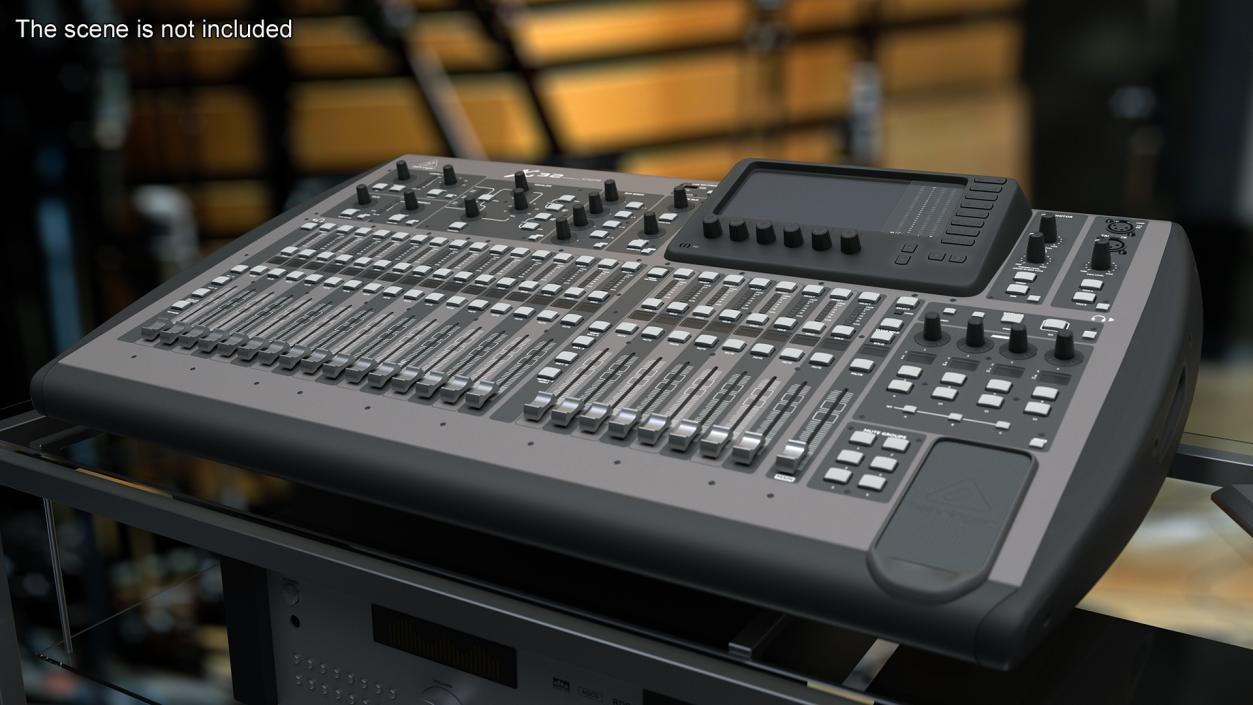 3D Behringer x32 Digital Mixing Console