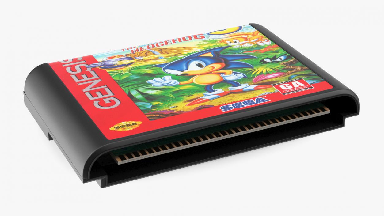 3D Game Cartridge Sonic Hero Three