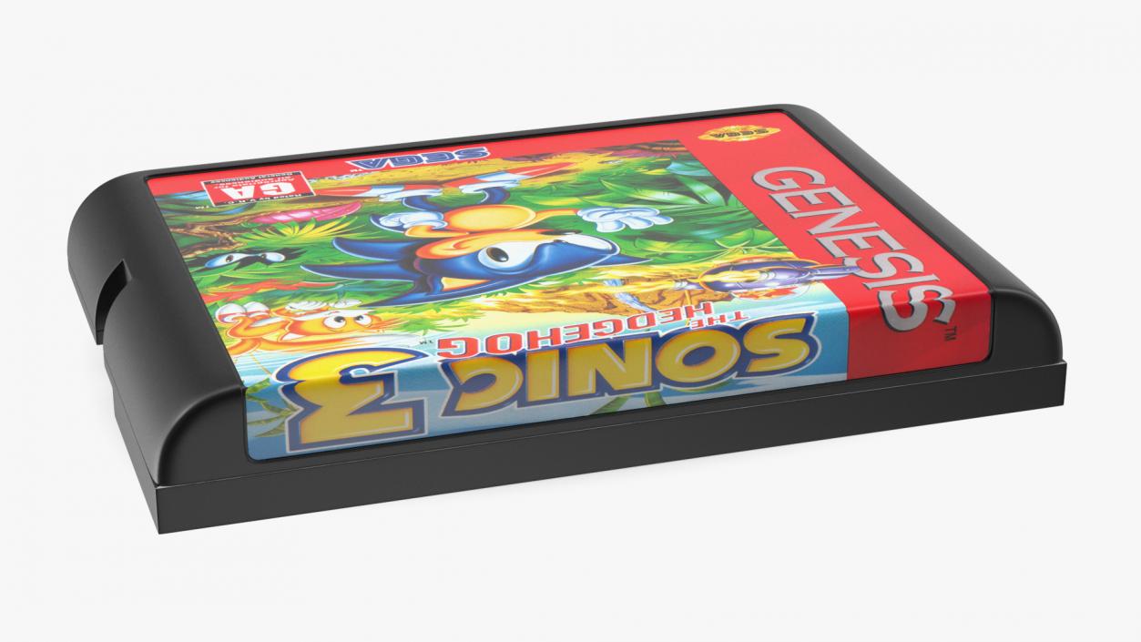 3D Game Cartridge Sonic Hero Three