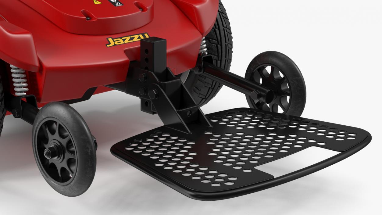 3D Jazzy Select Wheelchair model