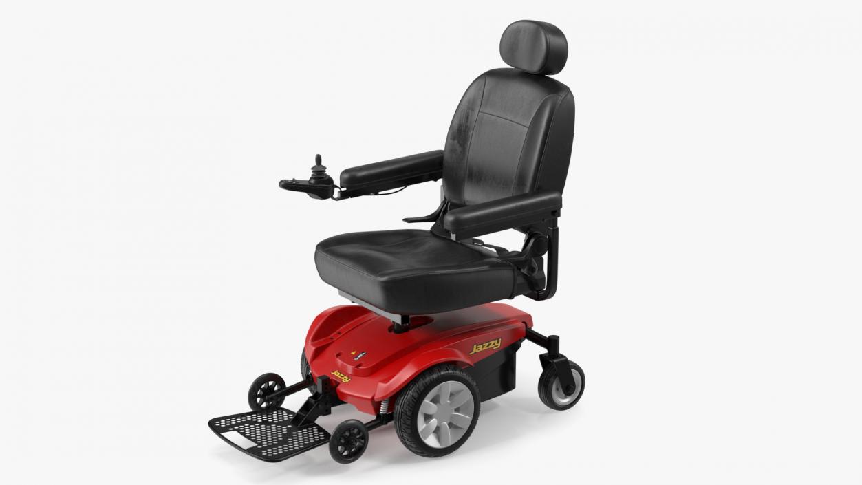 3D Jazzy Select Wheelchair model