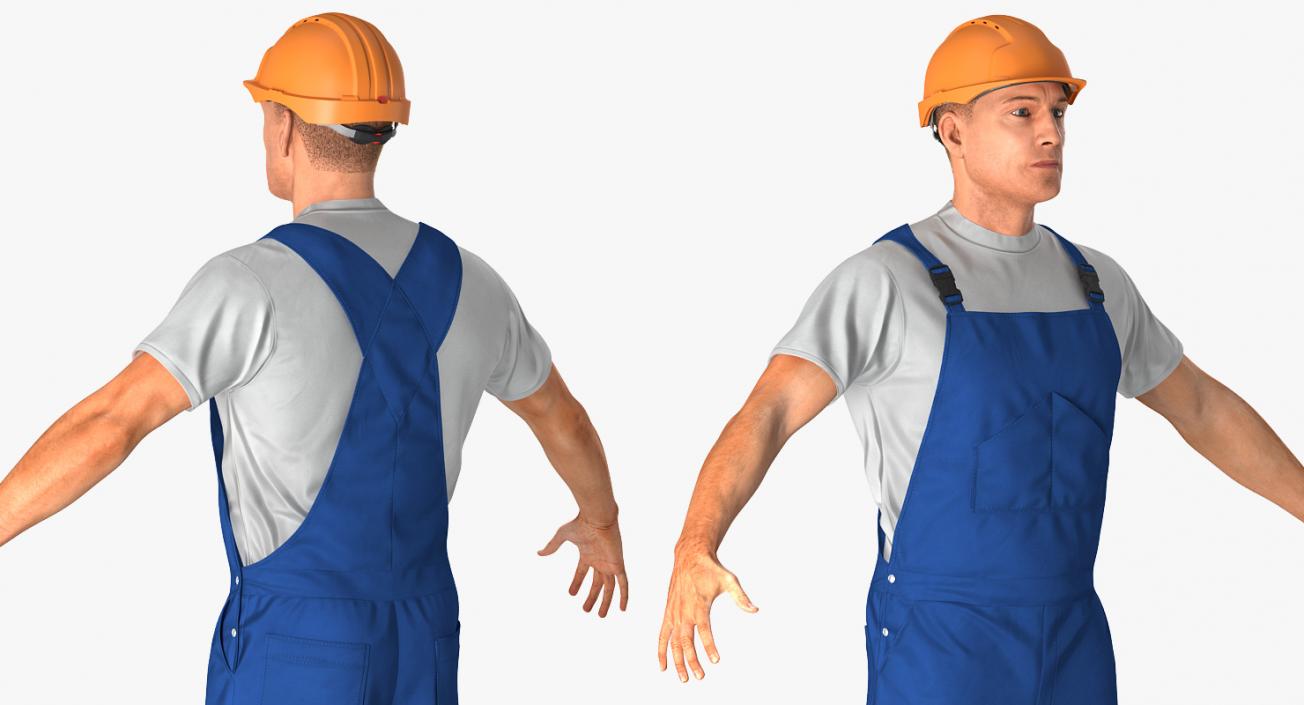 Construction Worker 3D model