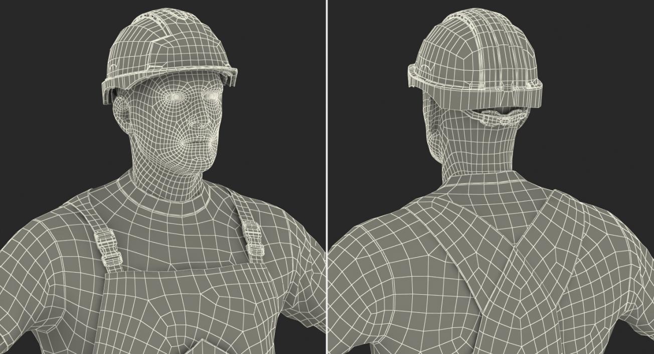 Construction Worker 3D model