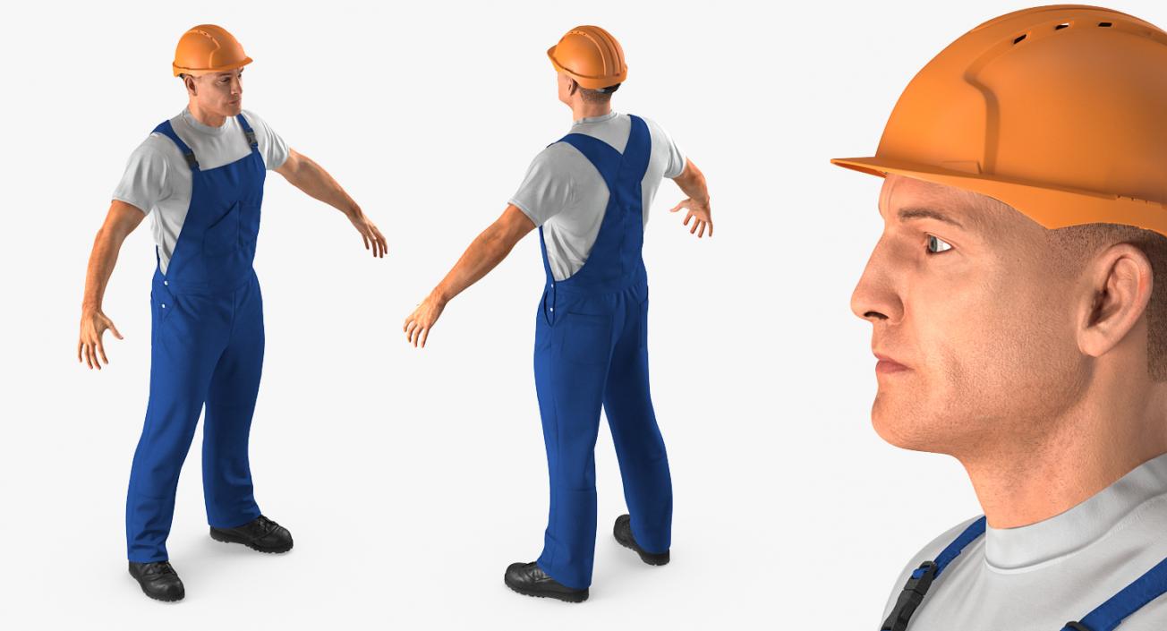 Construction Worker 3D model