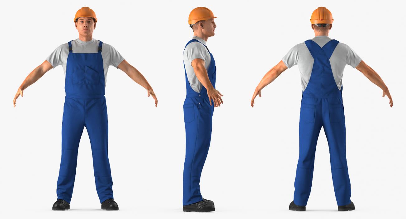 Construction Worker 3D model