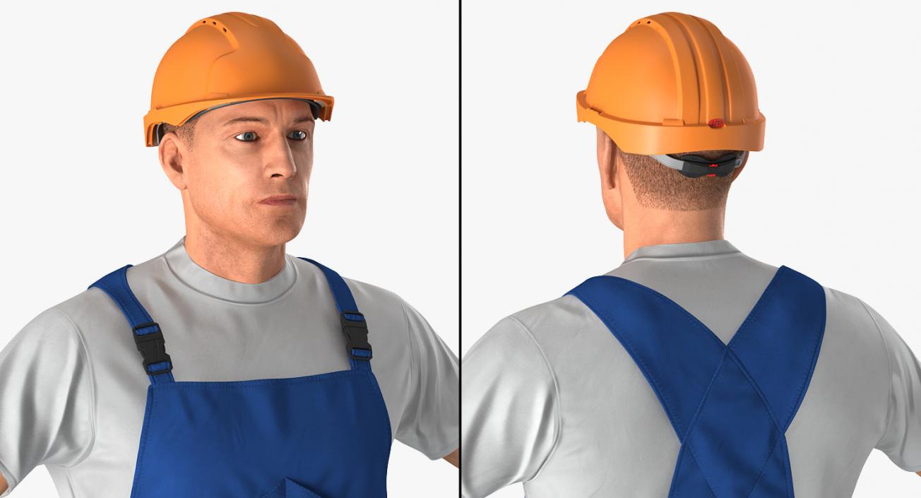 Construction Worker 3D model