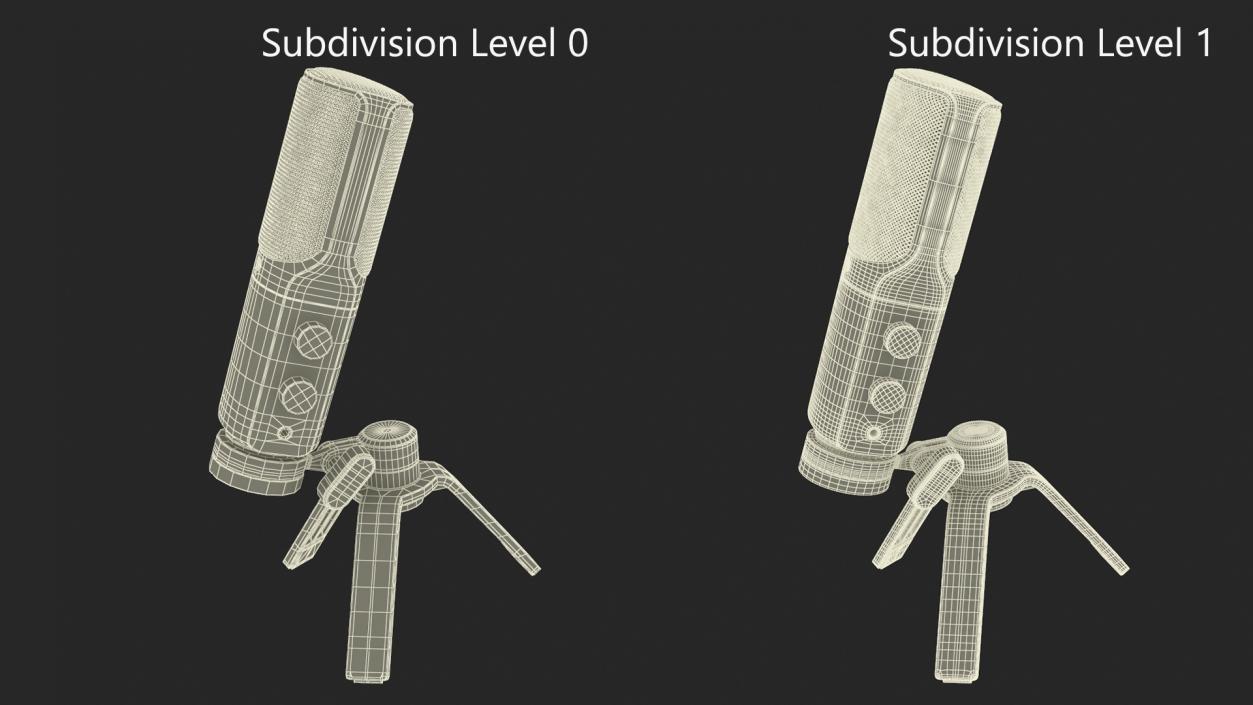 Professional Podcasting Microphone 3D model