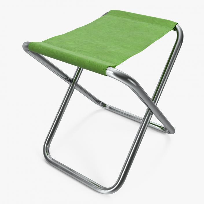 3D Outdoor Folding Chairs Collection model