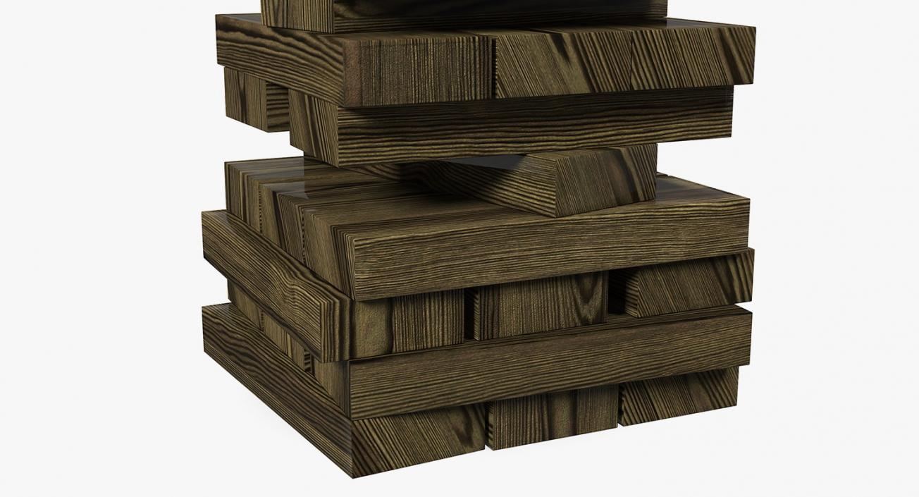 Wooden Tower Game 3D