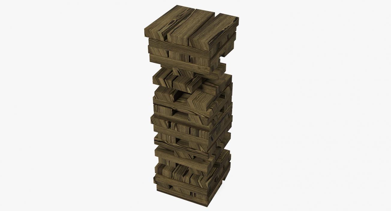 Wooden Tower Game 3D