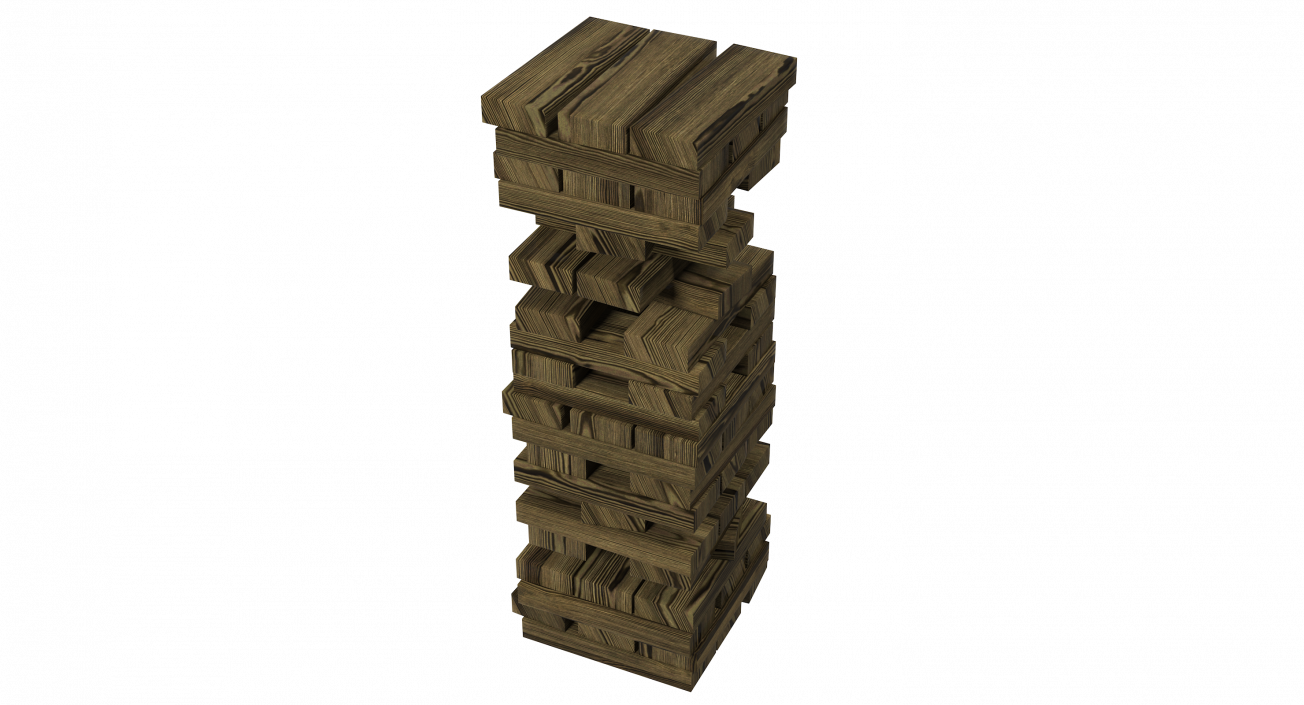 Wooden Tower Game 3D