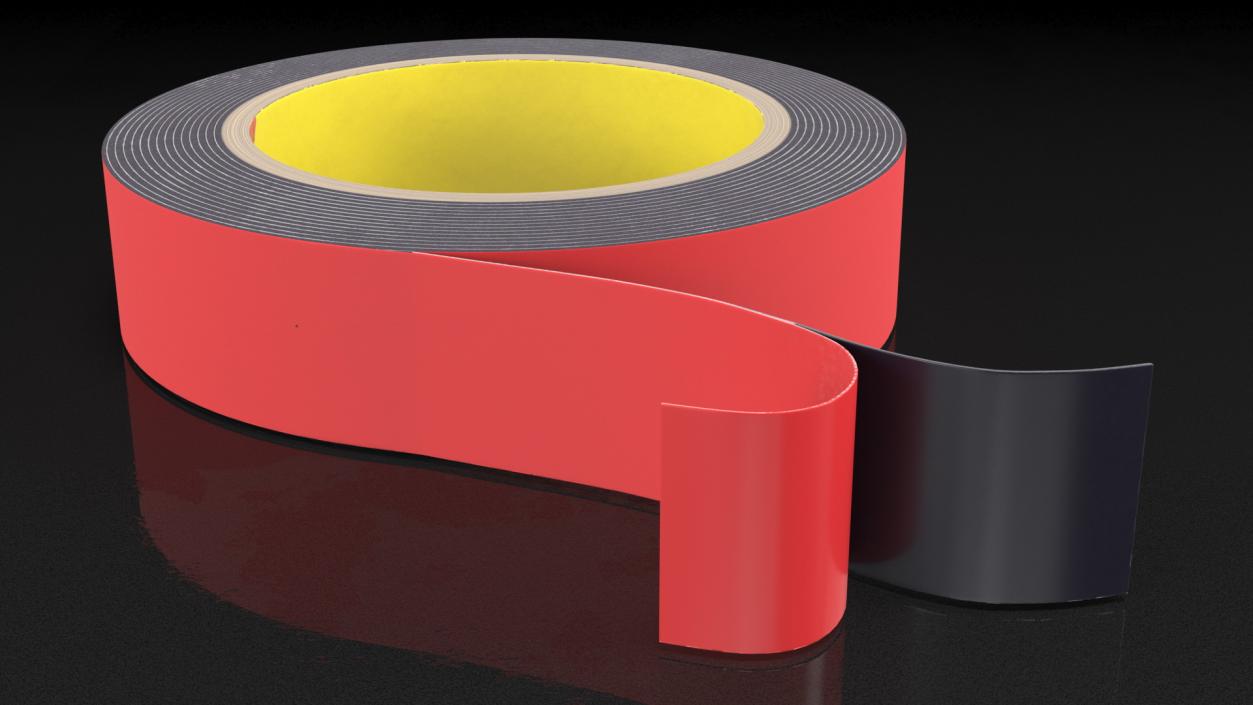 3D model Double Sided Acrylic Foam Tape