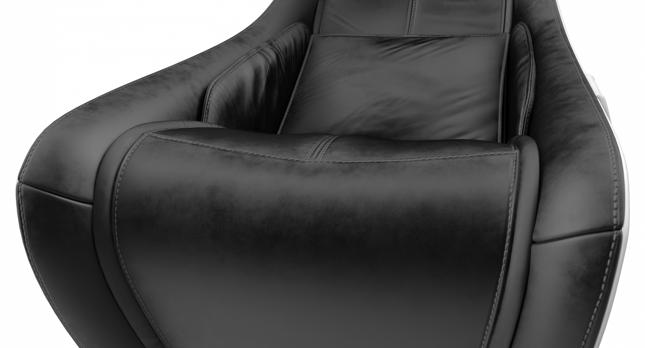 Synca Wellness Massage Chair Black 3D model